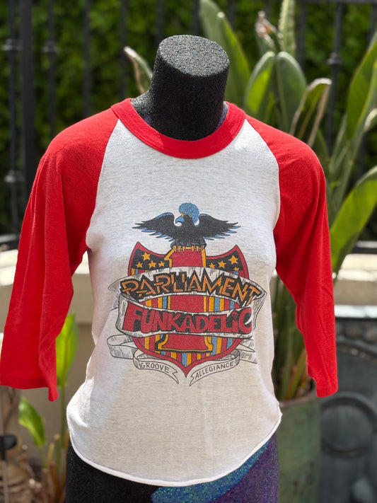 AUCTION- 1981 The World's Greatest Funk Festival jersey t-shirt- (Cheryl James)