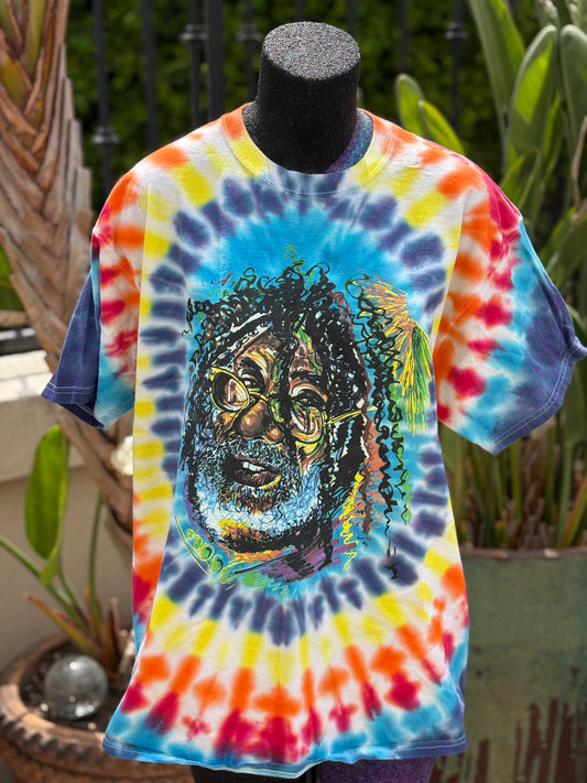 AUCTION- Early 2000's GEORGE CLINTON & PFUNK vintage concert t-shirt (Mallia Franklin)