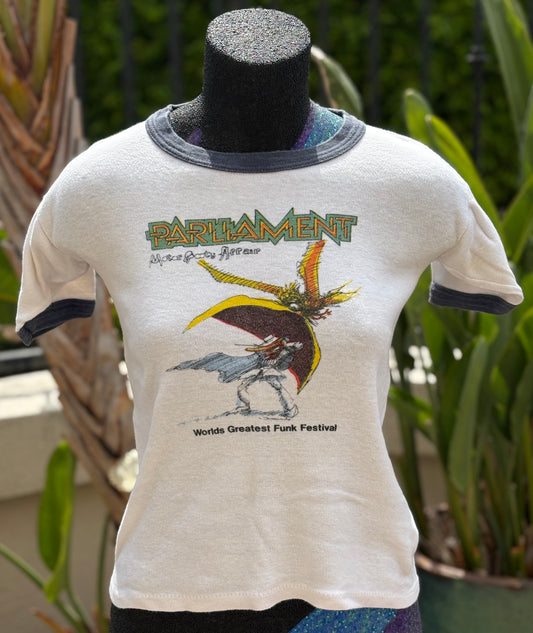 AUCTION- 1979 Motor Booty Affair/ World's Greatest Funk Festival T-Shirt (Cheryl James)