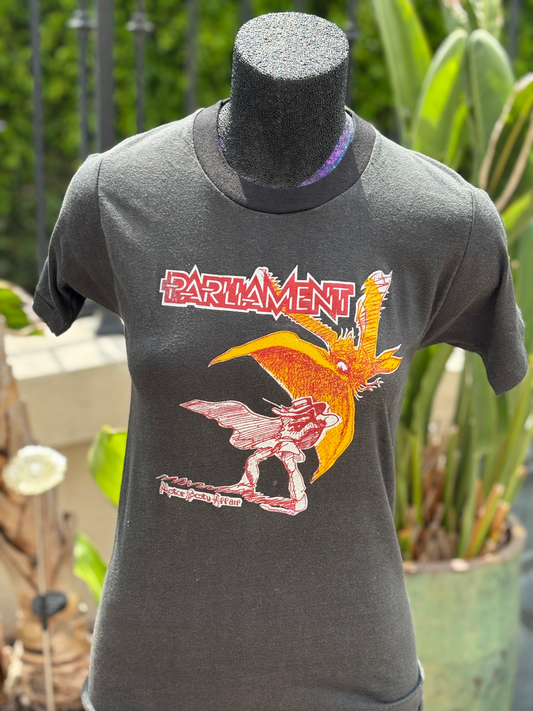 AUCTION- 1979 PARLIAMENT "Motor Booty Affair" Vintage T-Shirt P-Funk Owned (Shirley Hayden)