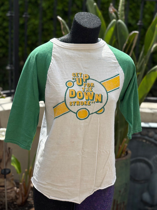 AUCTION- 1974 PARLIAMENT "Up For The Downstroke" promo t-shirt (Cheryl James)